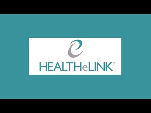 HEALTHeLINK Computer Based Training, Part 1