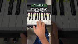 Silent Night Easy Piano Tutorial