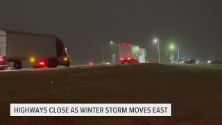 Massive US storm brings tornadoes to South, blizzard threat
