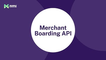 The Merchant Boarding API