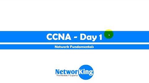 Free CCNA _ Network Fundamentals - Day 1 _ 200-301 _ Cisco Training