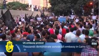 Egypt Protestors Attack US Embassy in Cairo after Film in America Blasphemes Prophet Muhammad