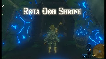 Rota Ooh Shrine | West of Coliseum Ruins | Zelda BOTW