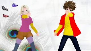 Mmd Heartcatch Paradise - Adam And Eva