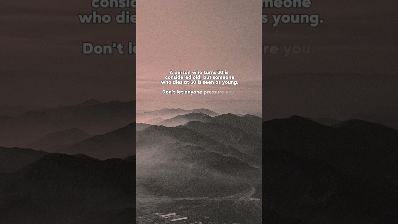 Don't Let Anyone Rush Your Timeline 