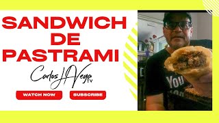 Puerto Rican Pastrami Sandwich