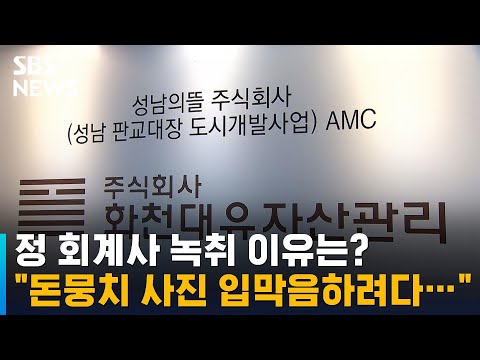&amp;quot;돈뭉치 사진 입막음하려다 수십억 떠안아&amp;quot; / SBS