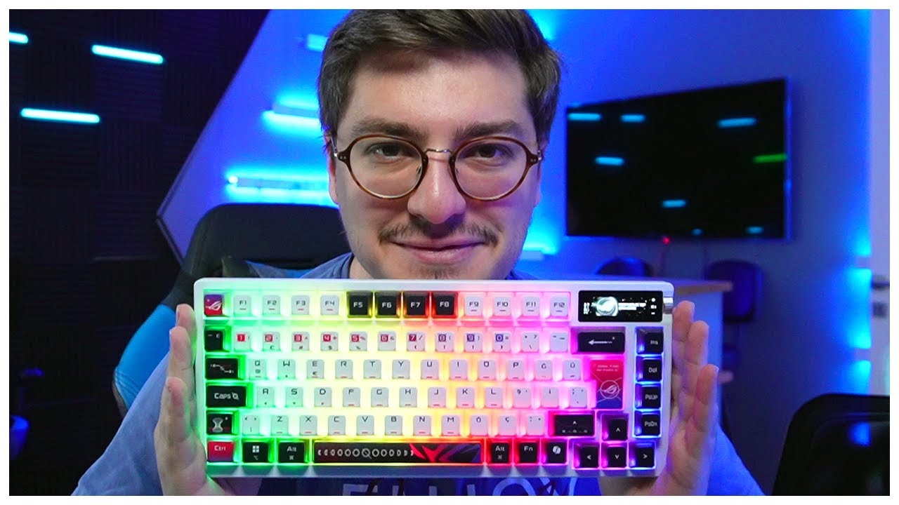 EFSANE KLAVYE VE MOUSE! ASUS ROG AZOTH X KLAVYE - ROG KERİS II ORIGIN