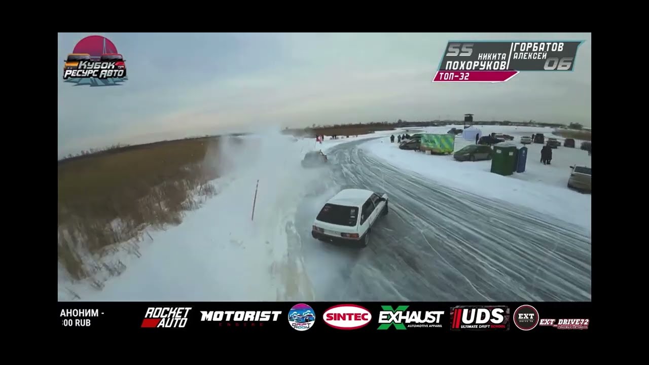 ИЖ Ода на карбе догоняет Жигу на шеснаре 