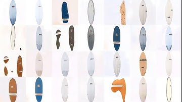 StyleGAN Surfboard Model Progress Video with Runway