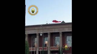 تنكيس العلم المغربي من فوق مبنى قبة البرلمان حدادا على ضحايا زلزال الحوز