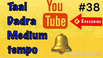 Learn tabla Taal dadra very usefull video #38 by Harpreet singh