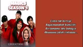 SOUNDTRACK LAGU MAGIC 5 SEASON 4 INDOSIAR - AKU JATUH CINTA - RADEN RAKHA BASMALLAH GRALIND #VIRAL