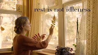 &quot;rest is not idleness&quot; - another pace of life in a forest cottage
