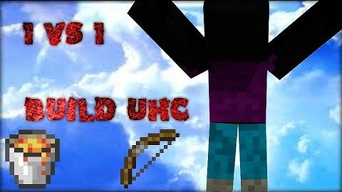 1 VS 1 BUILD UHC SIN CORTES EN NO PREMIUM minecraft-build uhc