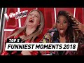 FUNNIEST MOMENTS in The Voice 2018