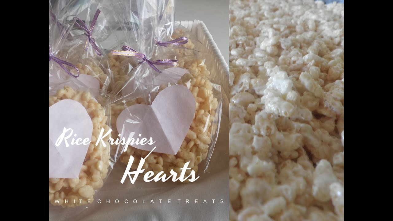 How to Make Rice Krispies Heart Treats YouTube