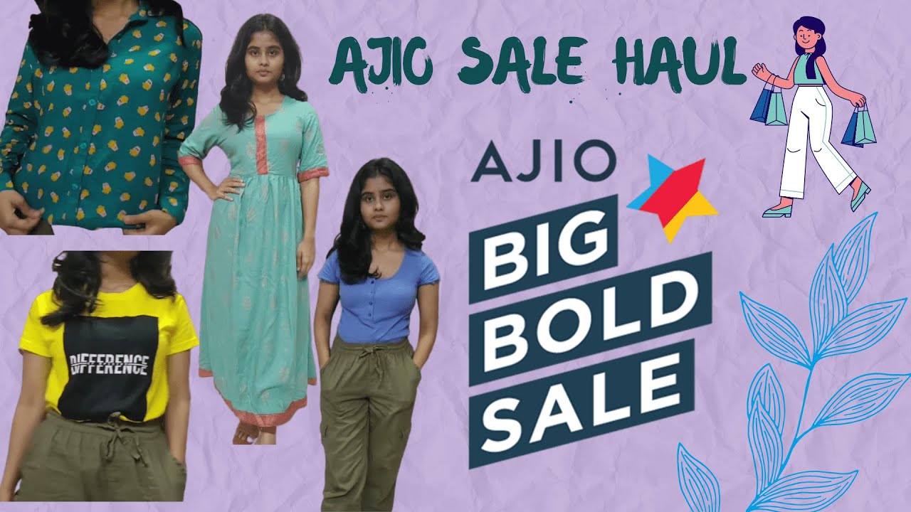 Ajio Haul || Big Bold Sale || All Under 500/- || Surabhi Kadam ||