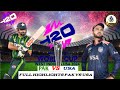 Warld Cup T20 2024🏏 Match No 11 Pak VS Usa Full Highlights#viral #warldcup2024