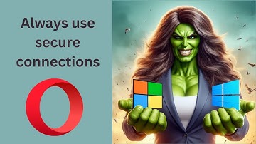 How to Always use secure connections (HTTPS) in Opera on Windows 11 or 10 | GearUpWindows Tutorial