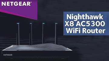 NETGEAR Nighthawk X8 AC5300 Smart WiFi Router Sizzle Video