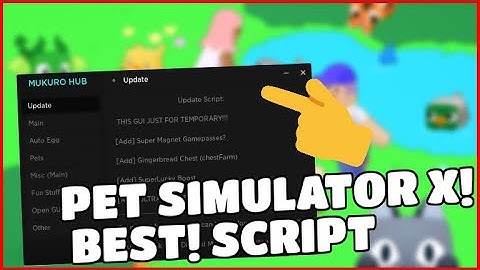 [ NEW! 2022 ] BEST! PET SIMULATOR X ( GUI )  | AUTOFARM / AUTODUPE / TELEPORT / AND MANY MORE! ]