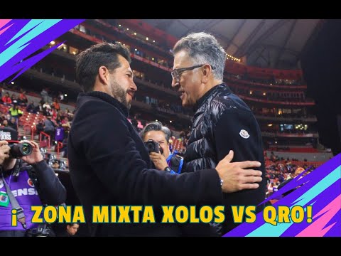 Entrevistas en Zona Mixta del estadio Caliente / Cristian Rivero, Joe Corona, Rafael Fernández.