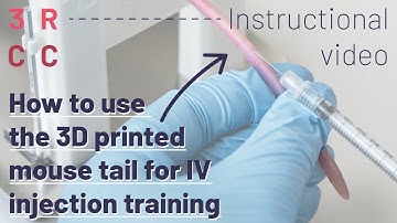 How to use the 3D Printed Mouse Tail - Instructional video with Felix Gantenbein