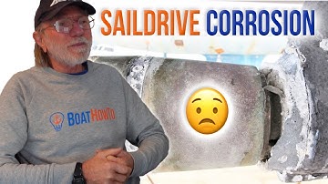 Why is the Anode intact and the SAILDRIVE corroding?? | Ask The Expert with NIGEL CALDER