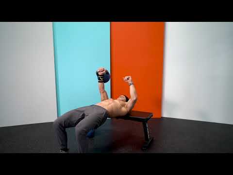 Glute Bridge + Single Arm Glute Bridge Bench Press