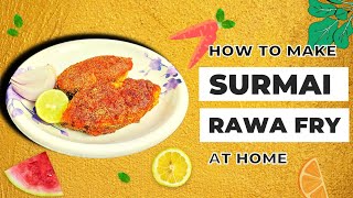 मसालेदार सुरमई फ्राय | Jhanjhanit SURMAI FRY recipe in marathi | Macchi fry | Surmai fish fry recipe