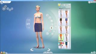 The Sims 4 CAS Demo - Female Stuff
