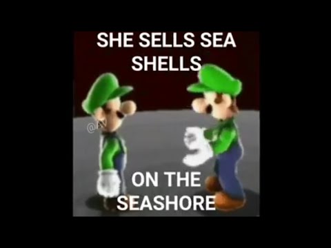 Luigi Sells Seashells By The Sea Shore 1 Hour