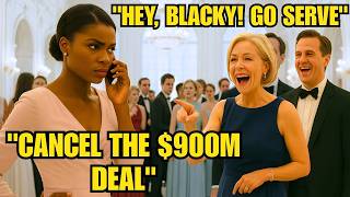 2.Black CEO Mocked by Billionaire White Family — Then She Cancels the $900M Deal
