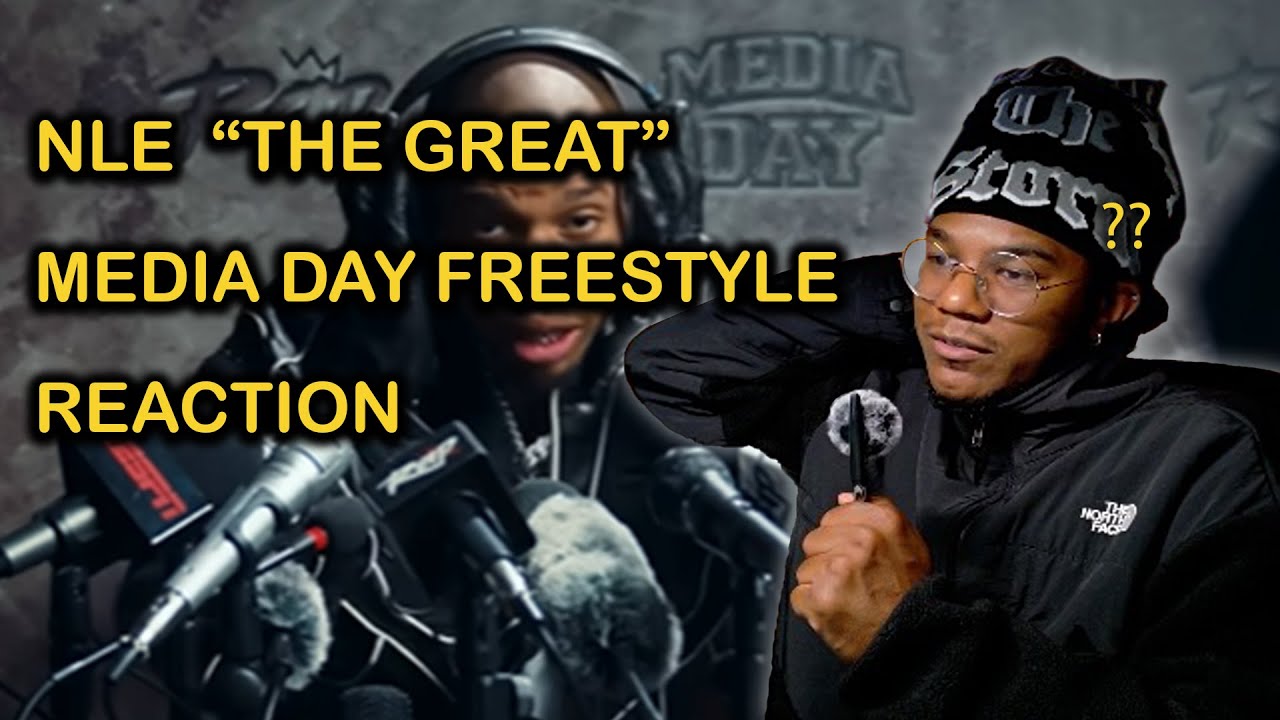 I React Unenthusiastically to NLE "THE GREAT"s Media Day Freestyle