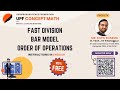 UPF Concept Math Classes - Class 4 (English) | Division | Bar Model | Order of Operations