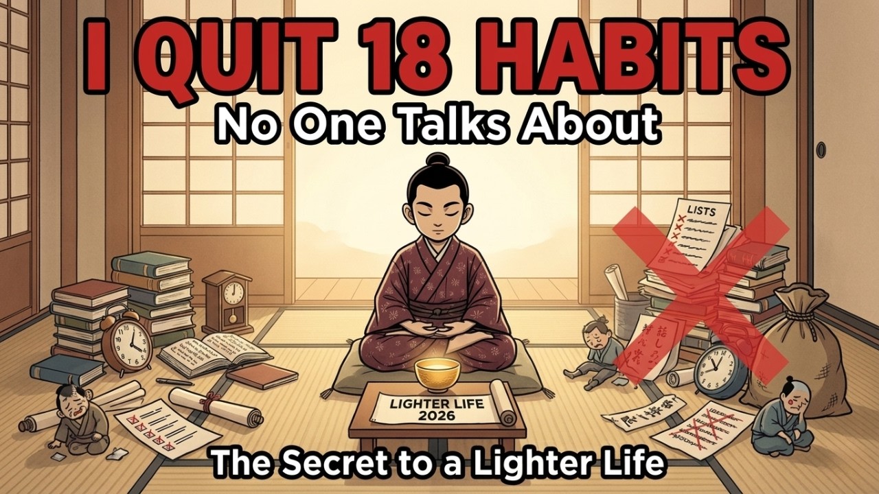 I Quit 18 Habits No One Talks About — The Secret to a Lighter Life in 2026.