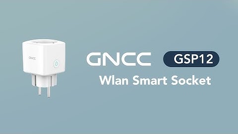 Product Overview: GNCC GSP12 Smart Alexa Plug for EU
