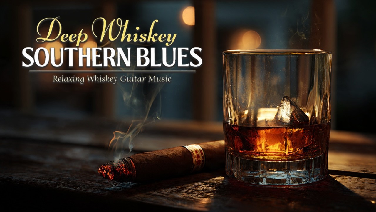 Whiskey Jazz Blues  Deep South Lounge Vibes & Relaxing Instrumental Blues Music   Chill Out
