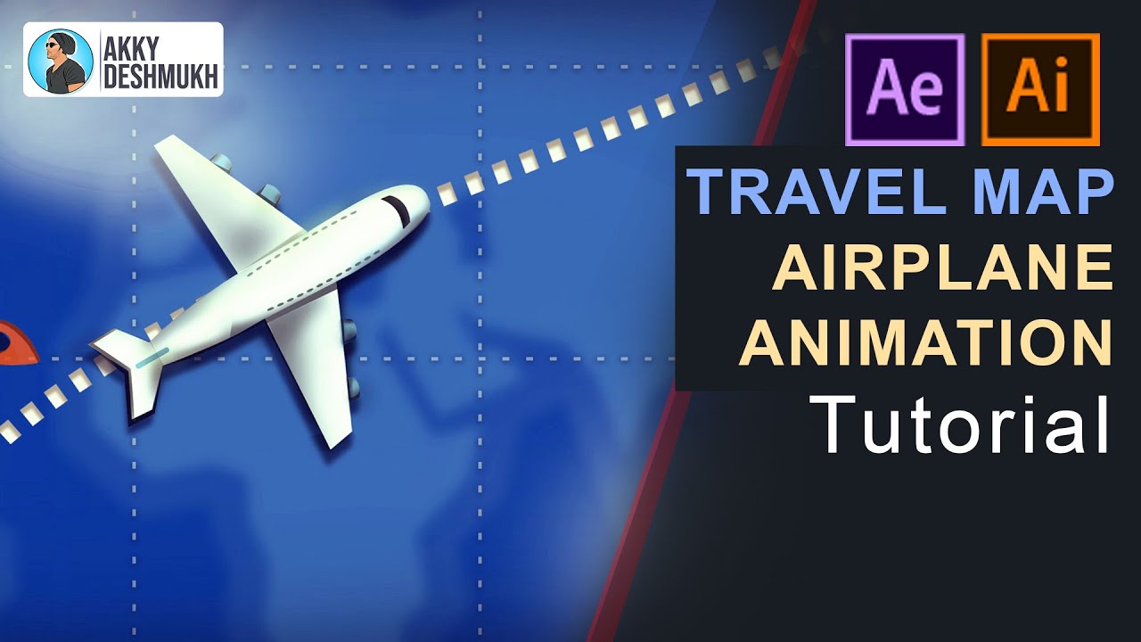 travel line animation