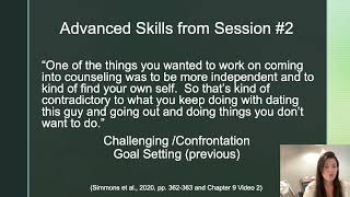 COUC 500 PROFESSIONAL COUNSELING SKILLS BLOG
