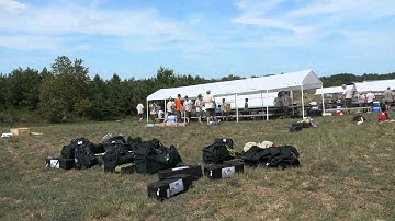 Jamboree Troop 2140/2147 Camp Setup Timelapse