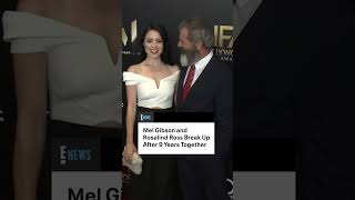 Mel Gibson and Rosalind Ross are calling it quits.