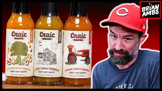 Three of the WILDEST Hot Sauces I've had this year. (Craic Sauce)