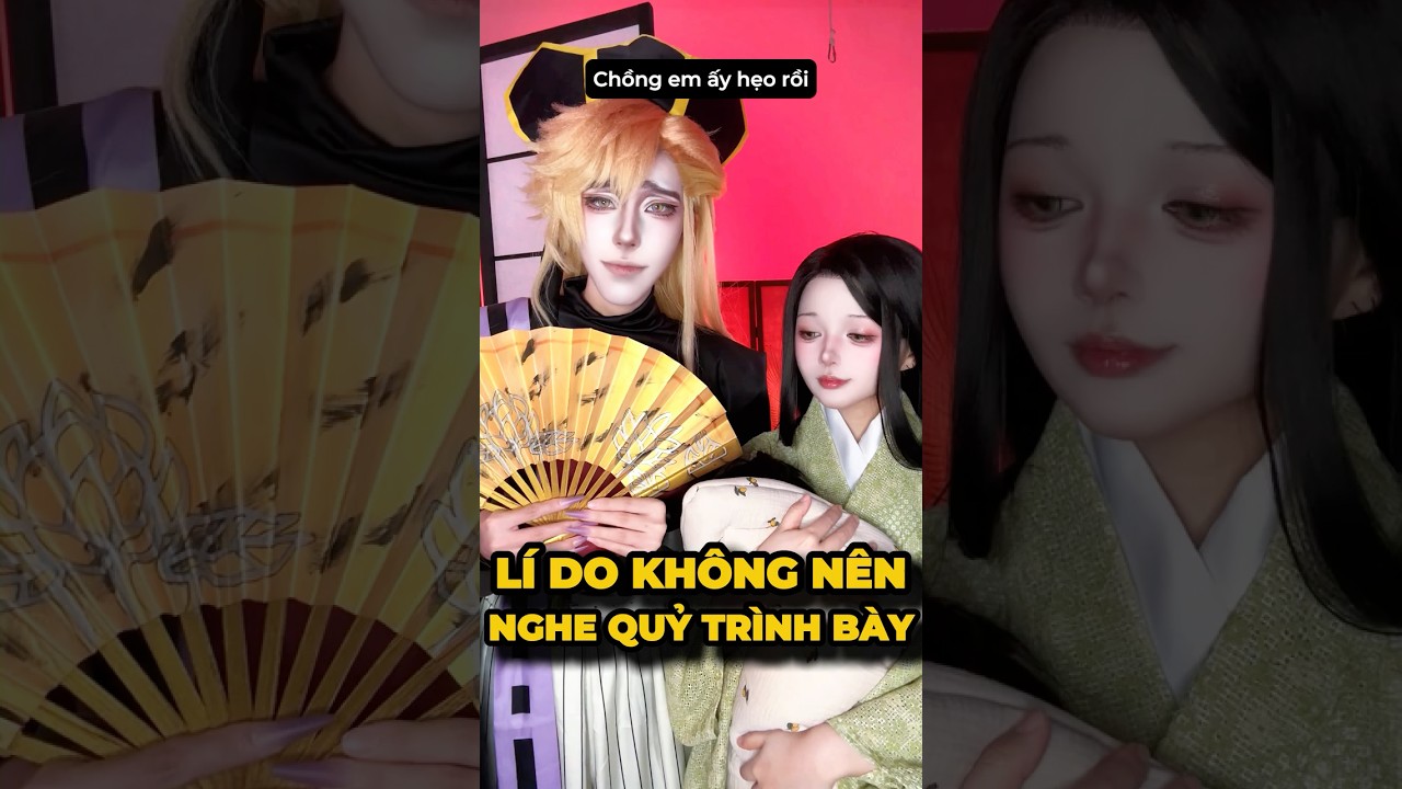 Lí do không nên nghe quỷ trình bày🥹- Douma x Kotoha#cosplay #shorts #minnacosplay
