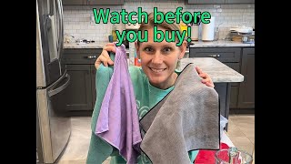 Norwex Enviro and Window Cloth Review | Chemical Free Cleaning That Works! | Watch Them In Action