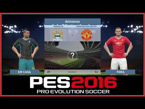 PES 2016 Manchester City (Man Blue) Vs Arsenal FC (North London) 