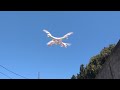 Vôo de Drone X5C e Unboxing de baterias