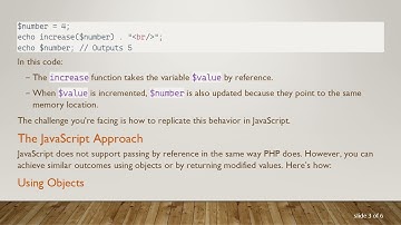 How to Pass Reference Parameters in JavaScript Like You Do in PHP