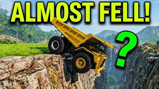 Camion ribaltabile gigante contro la strada di montagna più letale! 🚛 Test di sopravvivenza | Bea... screenshot 2
